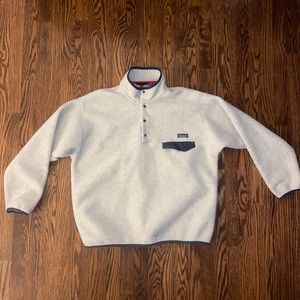 Patagonia men's XL CREAM PULLOVER